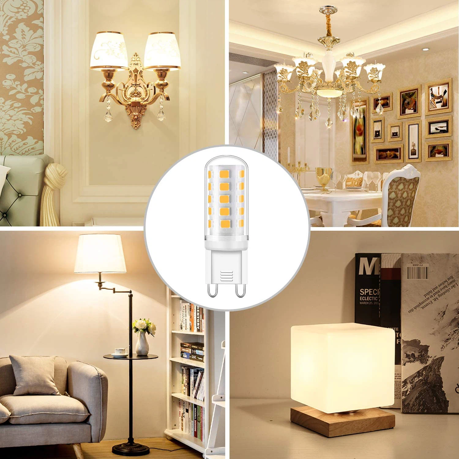 g9 led corn bulb application