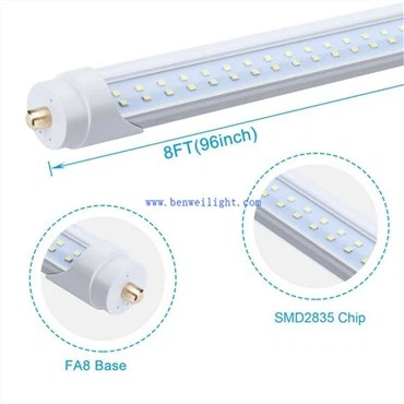 T8-LED-Röhre in T12-Leuchte