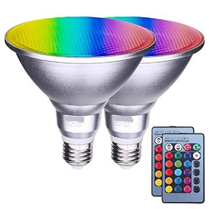 20W Par38 RGB-LED-Glühbirne