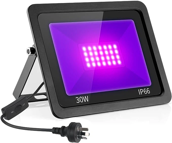 30 W schwarze Lichter für Glow-Party