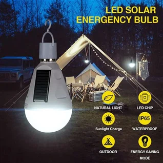 E27 Solarenergie-LED-Lampe