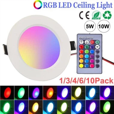 RGB 16 Farbwechselring LED-Deckenpaneel-Downlight