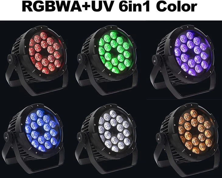 UV-LED-Bühnenwaschanlage mit DMX