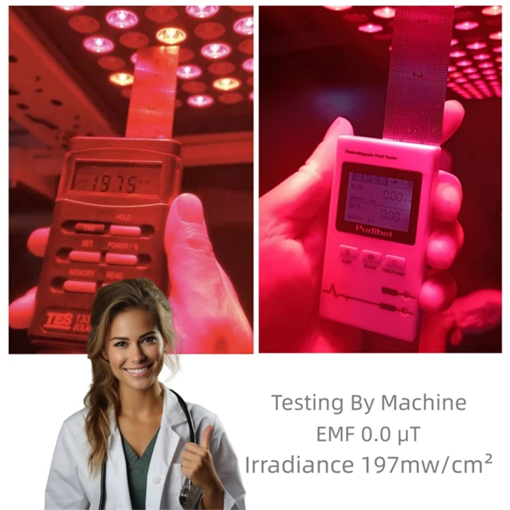 1000W/1500W Full Body Red/NIR LED Panel: 660nm & 850nm Light Therapy price