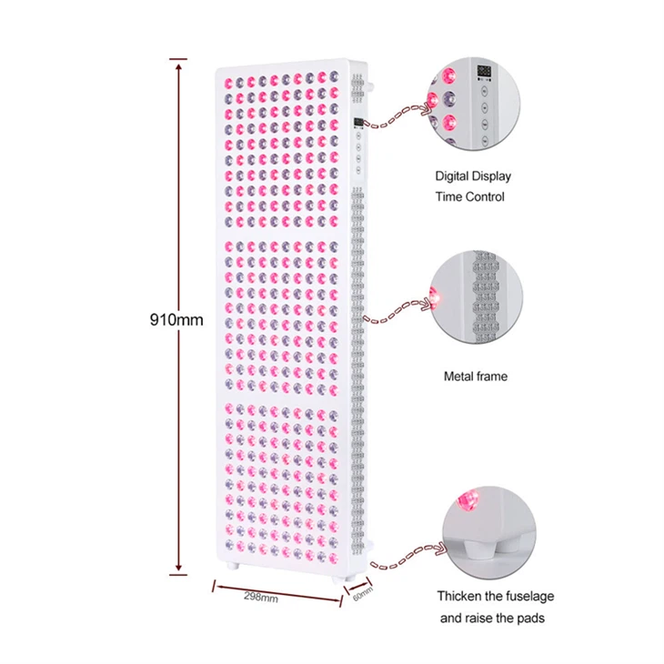 1000W/1500W Full Body Red/NIR LED Panel: 660nm & 850nm Light Therapy suppliers