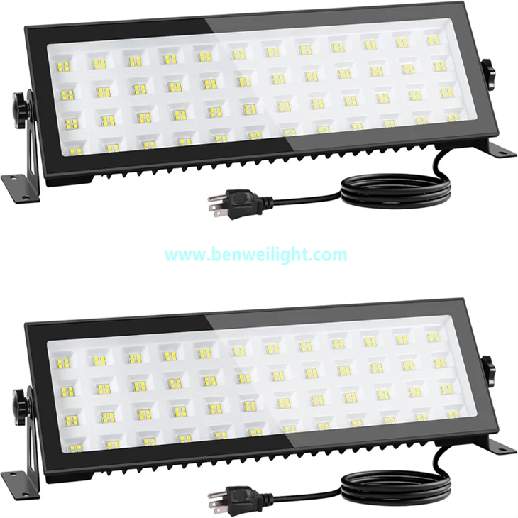 100W 13000LM 6000K wasserdichte LED-Ladenleuchte mit Stecker