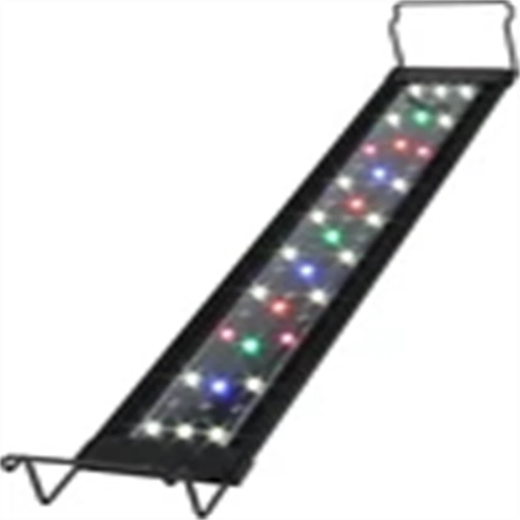 Aquarium-Licht mit Dimmer-Timer, 12 W Vollspektrum-Aquarien-Pflanzenlicht mit LCD-Monitor