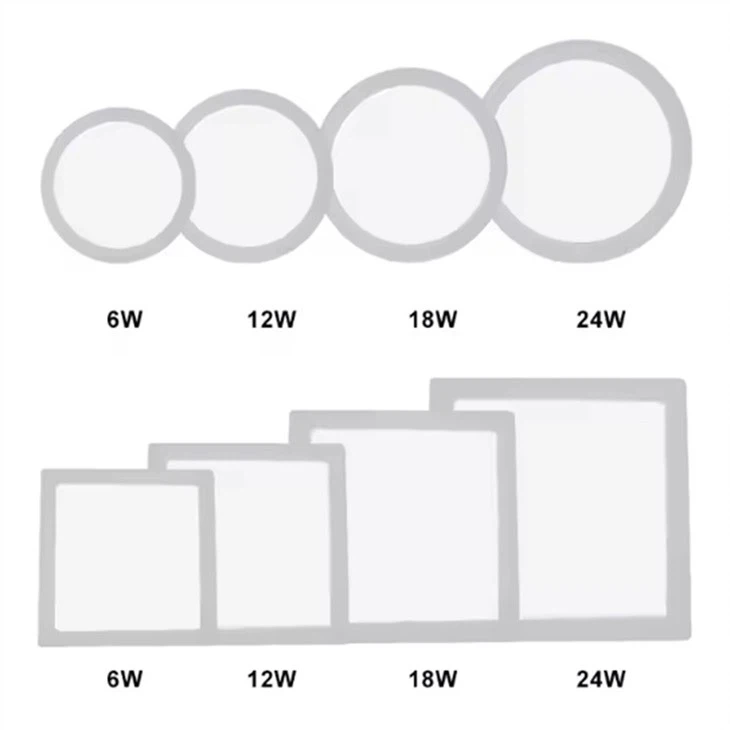 surface mount flat panel led lights