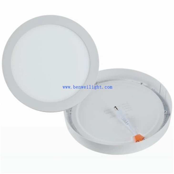 Round Panel Light Surface Mount 3CCT Adjustable (2)