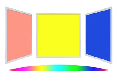 620 x 620 mm RGB-RGBW-LED-Flächenleuchte