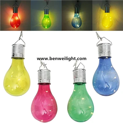 Clip-Solar-LED-Licht zum Anstecken: 5 LEDs, wasserdicht, rotes Gehäuse, 3000 K warm