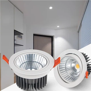 Fabrikpreis 3 W 6 W 9 W 18 W 24 W 30 W 40 W verstellbares LED-Downlight