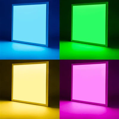 LED-RGB-Panelleuchte 24 x 24 Zoll
