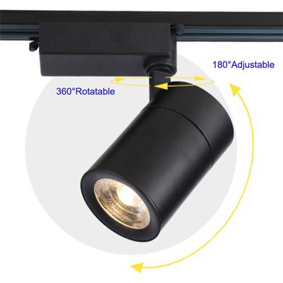 Reeford Moderne, minimalistische, verstellbare Deckenleuchte/Wandleuchte/Schienenleuchte
