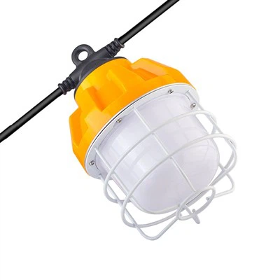 Temporäre LED-Lichterketten für die Baustelle