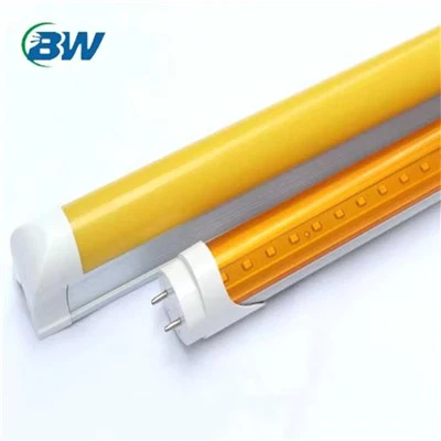 Gelbe Abdeckröhre mit LED-Leuchten, Anti-UV-Röhre