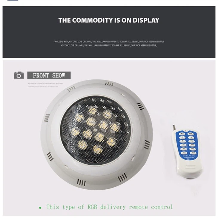 Waterproof Multi Color Rgb Led Swimming Pool Light 1